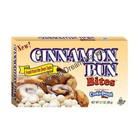 Cookie dough bites cinnamon bun bites