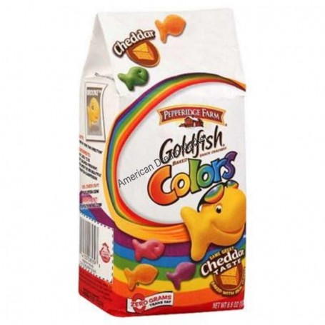 Goldfish cheddar colors