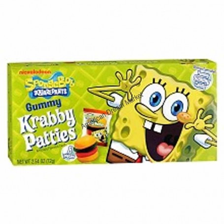 Gummy krabby patties colors