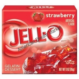 Jell-O Gellée à la fraise