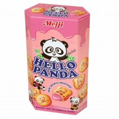 Meiji hello panda strawberry