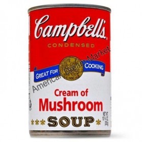 Campbells' cream of mushroom