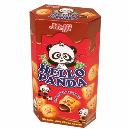 Meiji hello panda strawberry