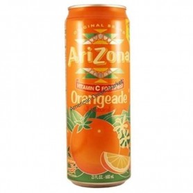 Arizona orangeade can