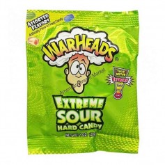 Warheads extreme sour hard candy mini's