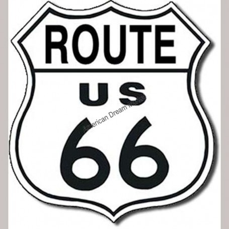 Road sign route 66 texas
