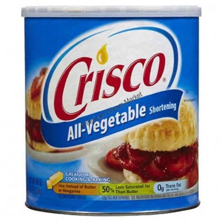 Crisco shortening all vegetable