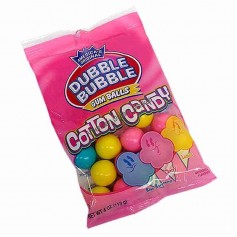 Dubble bubble gum balls cotton candy
