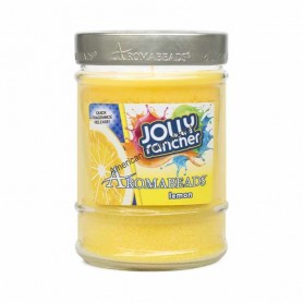 Jolly rancher canister candle lemon