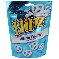 Flipz white fudge
