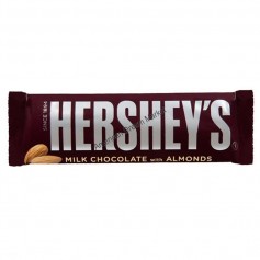 HERSHEY'S milk chocolate with almonds