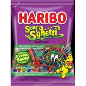 Haribo sour s'ghetti