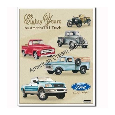 Ford trucks 80 years tribute