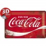 Plaque drink coca-cola 3D