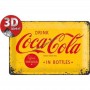 Plaque drink coca cola 3D MM