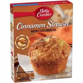 Betty Crocker cinnamon streusel mix