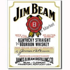 Jim beam white label