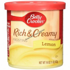Betty crocker rich and creamy lemon