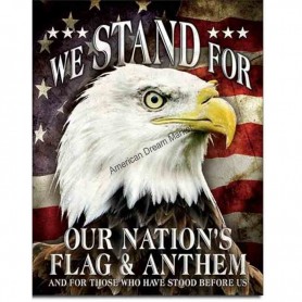 We stand for our flag