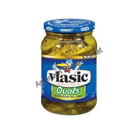 Vlasic ovals hambuger dill