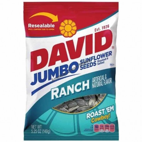 David sunflower seeds ranch