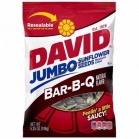 David sunflower seeds BBQ