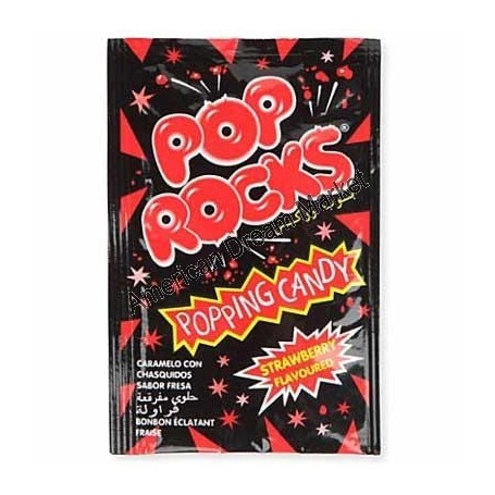 Pop Rocks strawberry popping candy