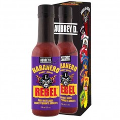 Aubrey D rebel habanero hot sauce