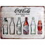 Plaque coca cola bottle