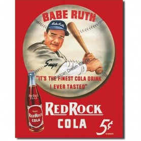 Babe ruth red rock cola