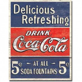 Coke delicious 5 cents
