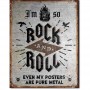 Rock n roll poster