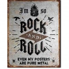 Rock n roll poster