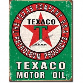 Texaco oil weathered