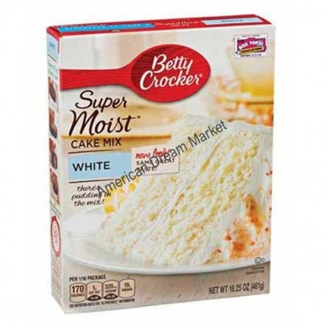Betty Crocker super moist cake mix white