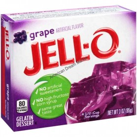 Jell-O Gellée au raisin