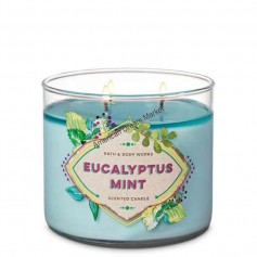BBW bougie eucalyptus mint