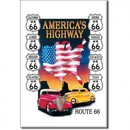 Magnet route 66 america hwy