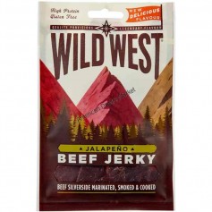 Wild west beef jerky jalapeno 70g