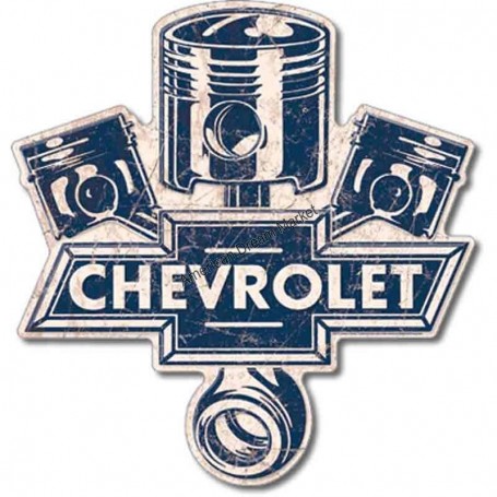 Plaque métal GM chevrolet