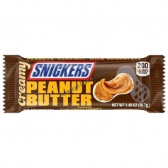 Snicker creamy peanut butter