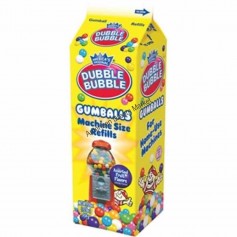 Dubble bubble gumballs machine refill box