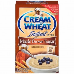Cream of wheat instant maple brown sugar