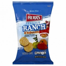Herr's creamy ranch and habanero chips