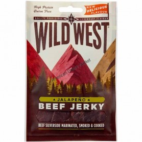 Wild West beef jerky jalapeño 25g