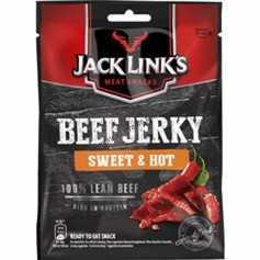 Jack link's beef jerky sweet and hot 75g