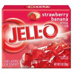 Jell-O Gellée fraise / banane