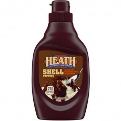 Heath chocolate shell topping