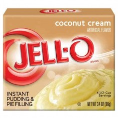 Jell-O pudding coconut cream