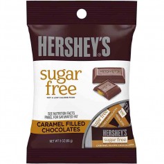 Hershey's sugar free caramel filled chocolates